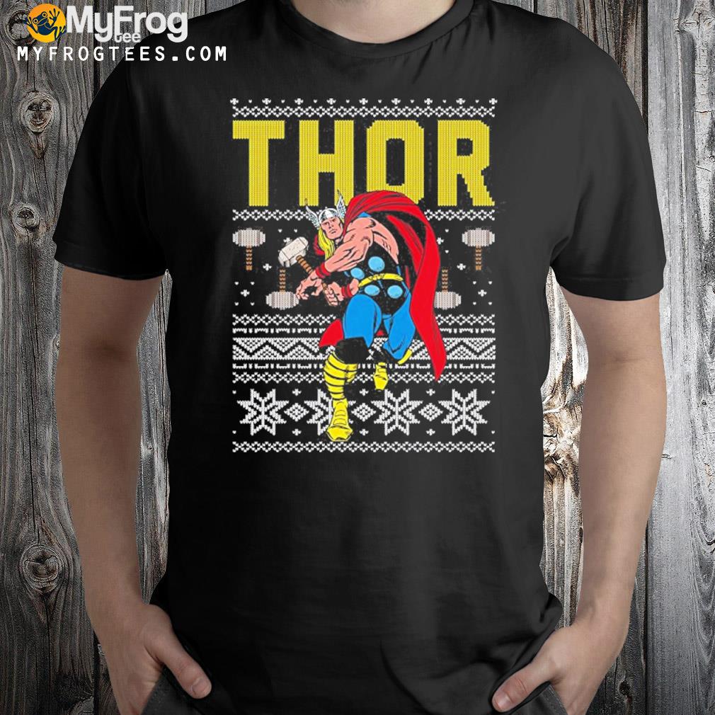 Thor Marvel Avengers Christmas Holiday Sweatshirt