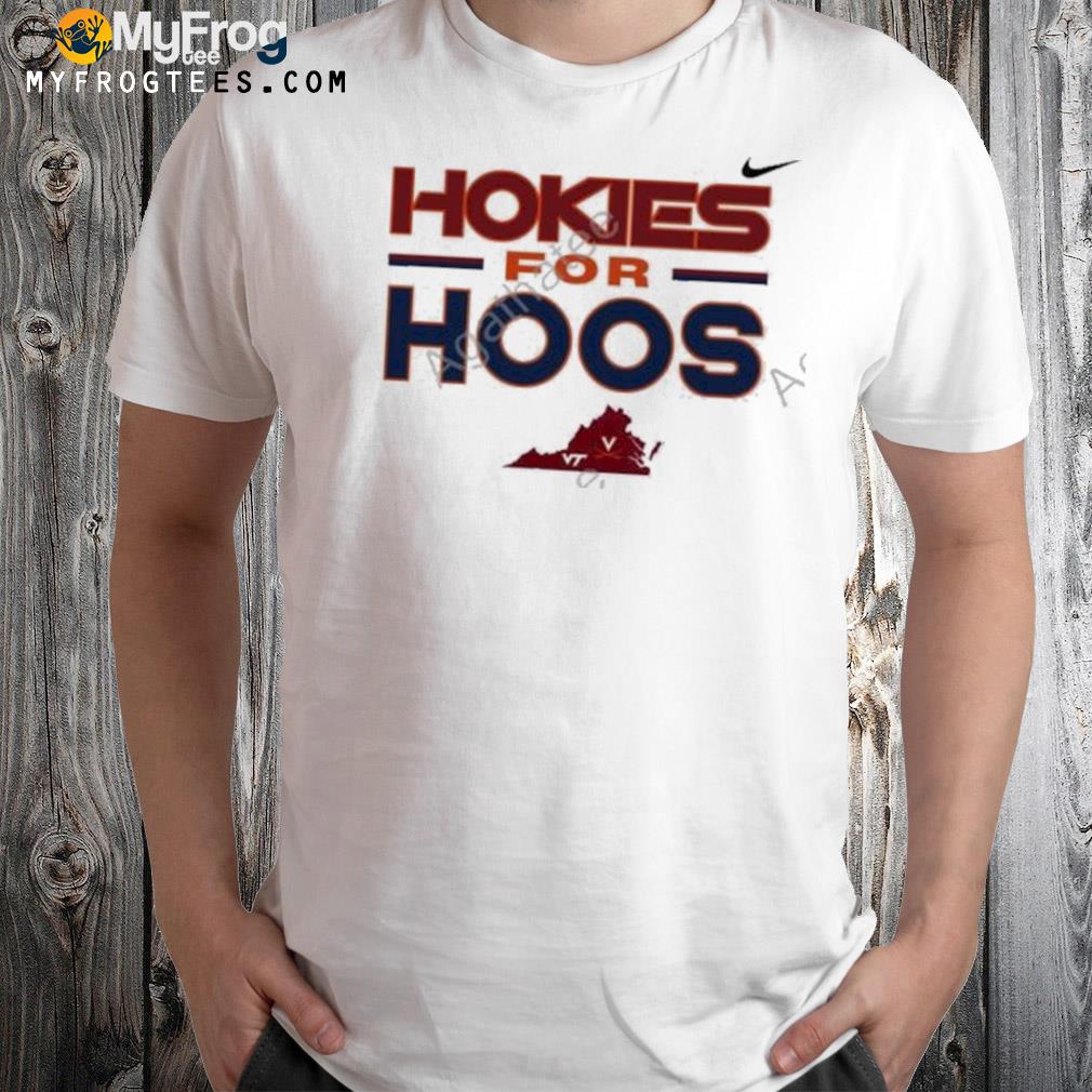 Uvastrong hokies for hoos Virginia tech men's basketball shirt