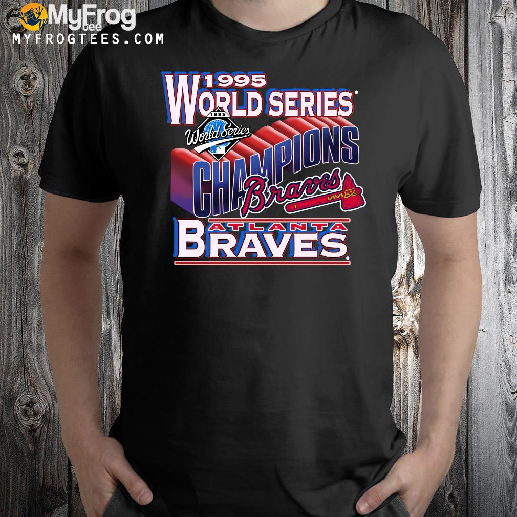 Vintage 1995 Atlanta Braves World Series Champions shirt