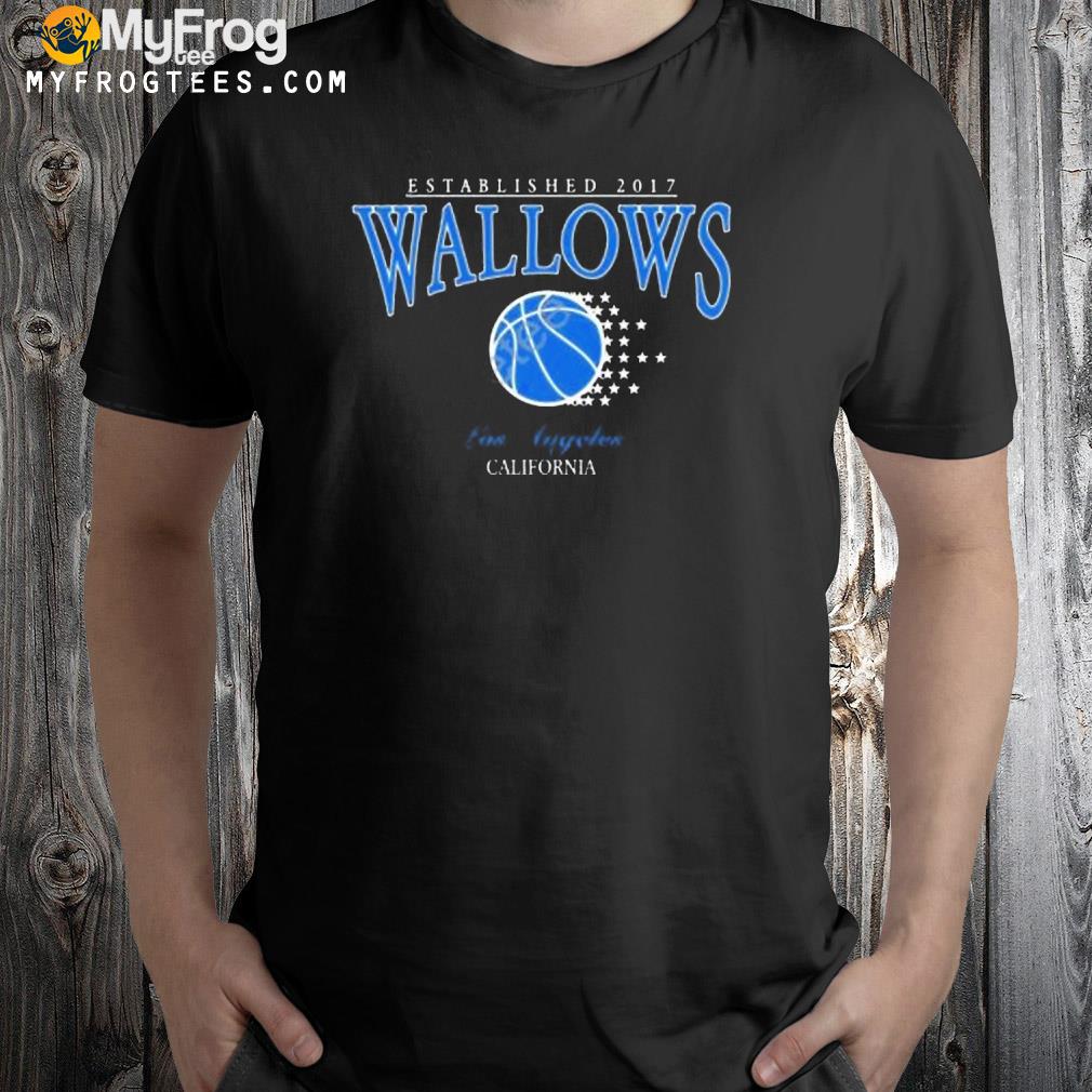 Wallowsmusic store established 2017 wallows los angeles California shirt