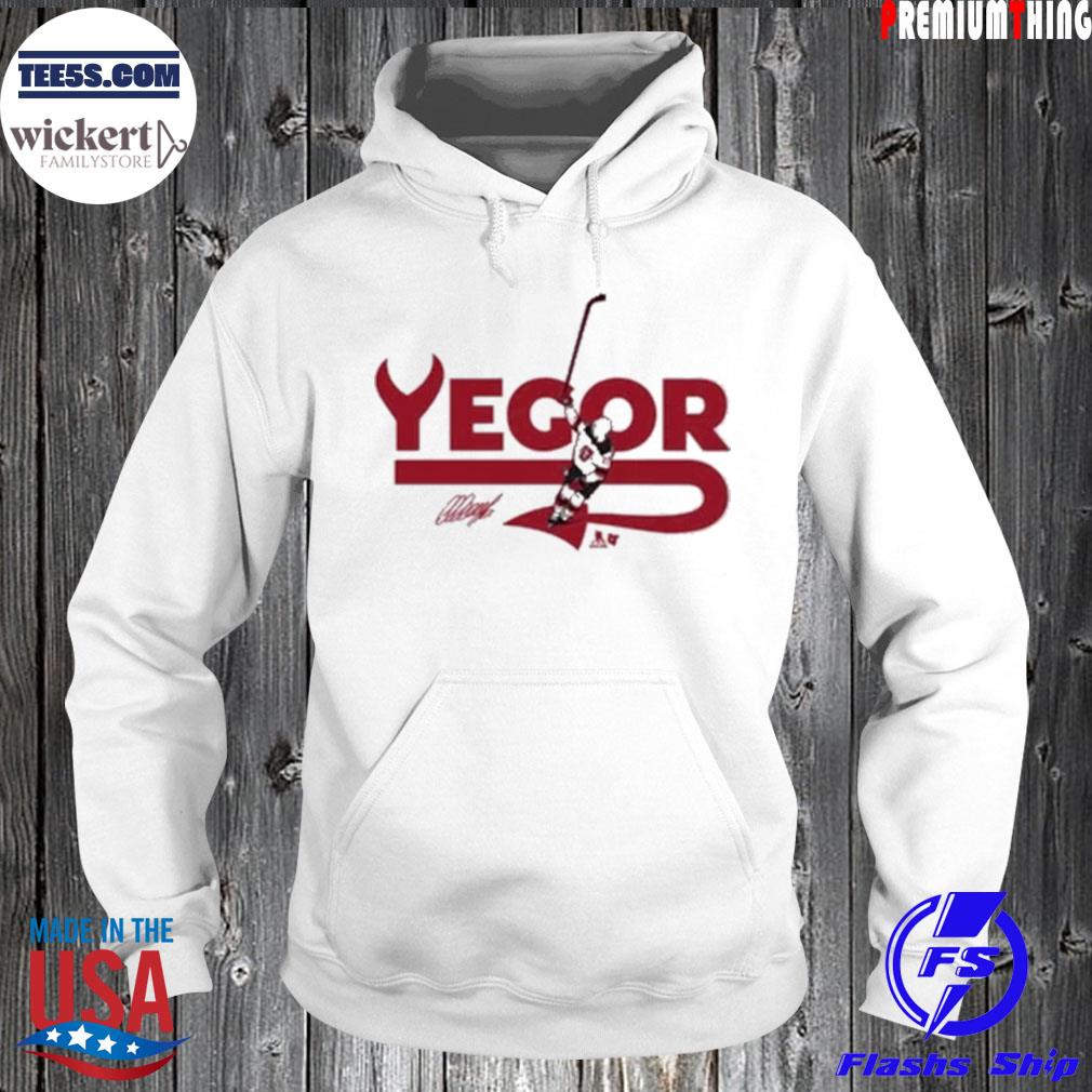 Yegor Sharangovich celly signature t-s Hoodie