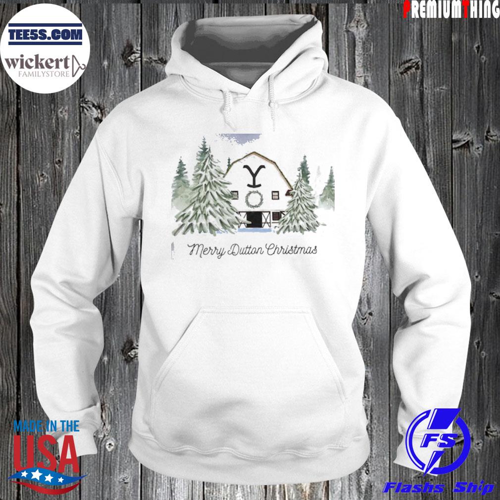 Yellowstone Merry Dutton Ranch Christmas T-Shirt Hoodie