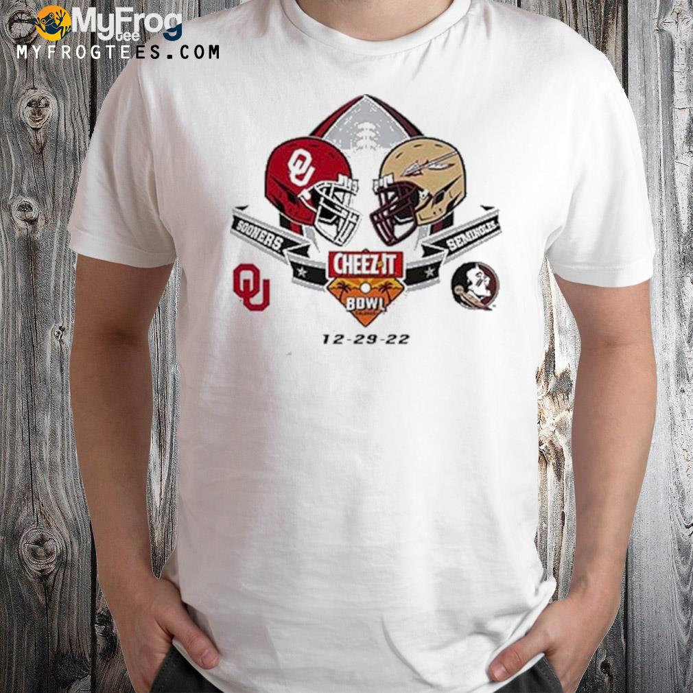 2022 Cheez-It Bowl Oklahoma Sooners vs Florida State Seminoles 12-29-22 T-shirt