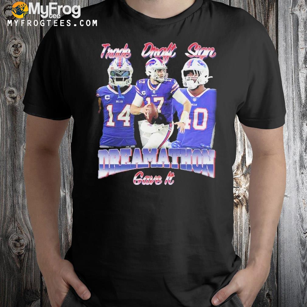 Brandon Beane Buffalo Bills Dreamathon T-Shirt