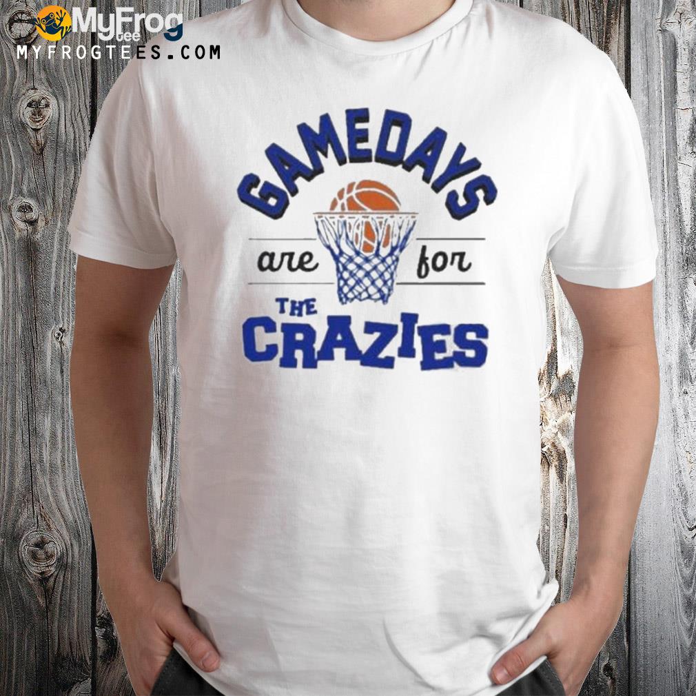 Duke blue devils gamedays are for the crazies shirt