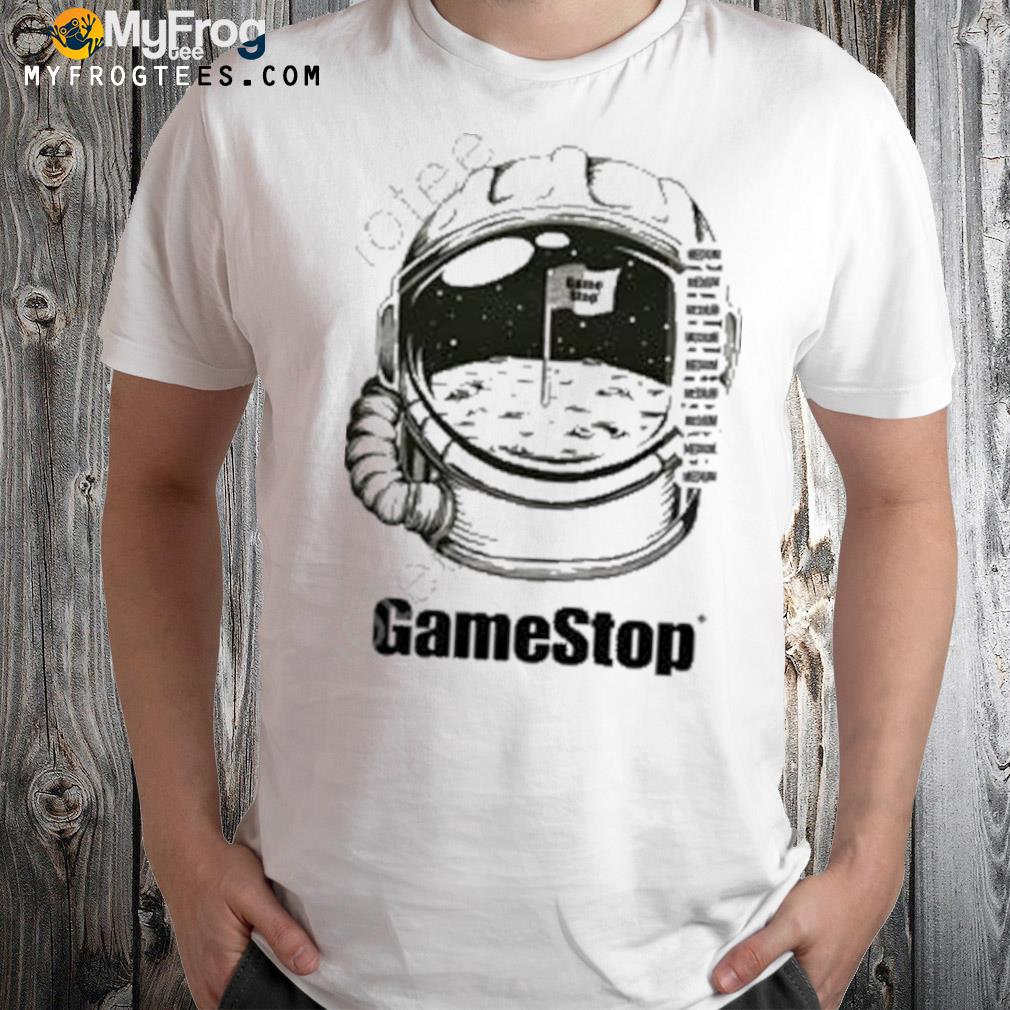 Gamestop astronaut shirt