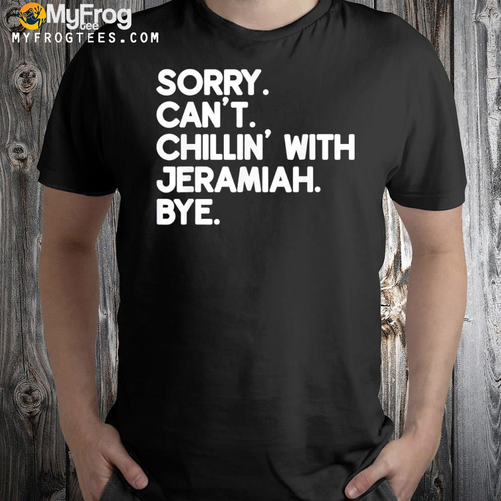 Jeramiah first name personalized named friend of shirt
