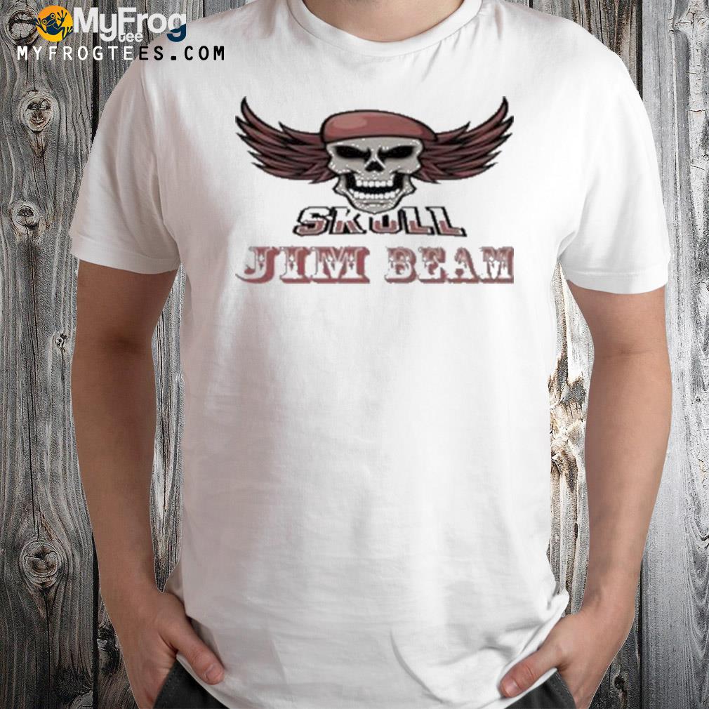 Jim Beam skull Kentucky bourbon t-shirt