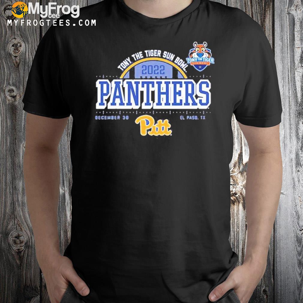 Pitt Panthers Football 2022 Tony The Tiger Sun Bowl Shirt