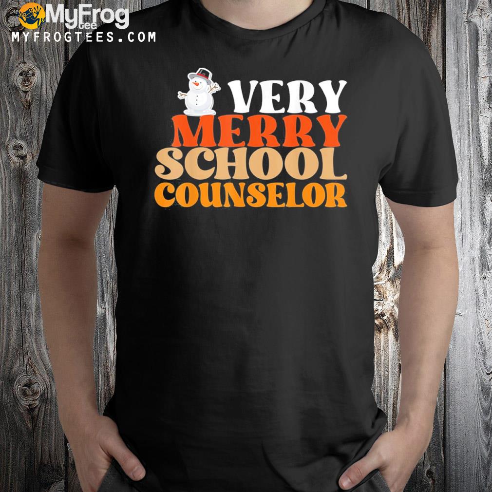 School counselor elf Christmas school counselor xmas santa 2022 shirt