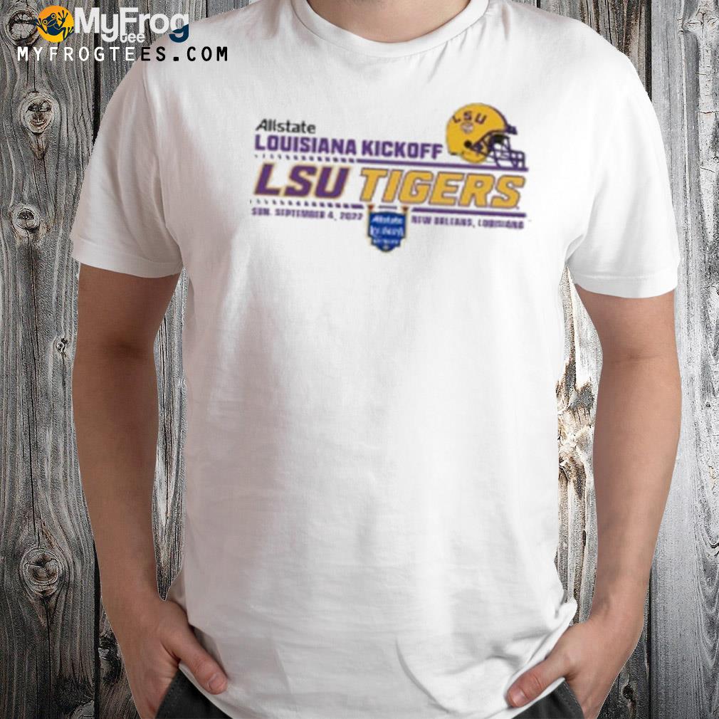Sugar Bowl LSU Tiger 2022 AllState Louisiana Kickoff Helmet T-Shirt