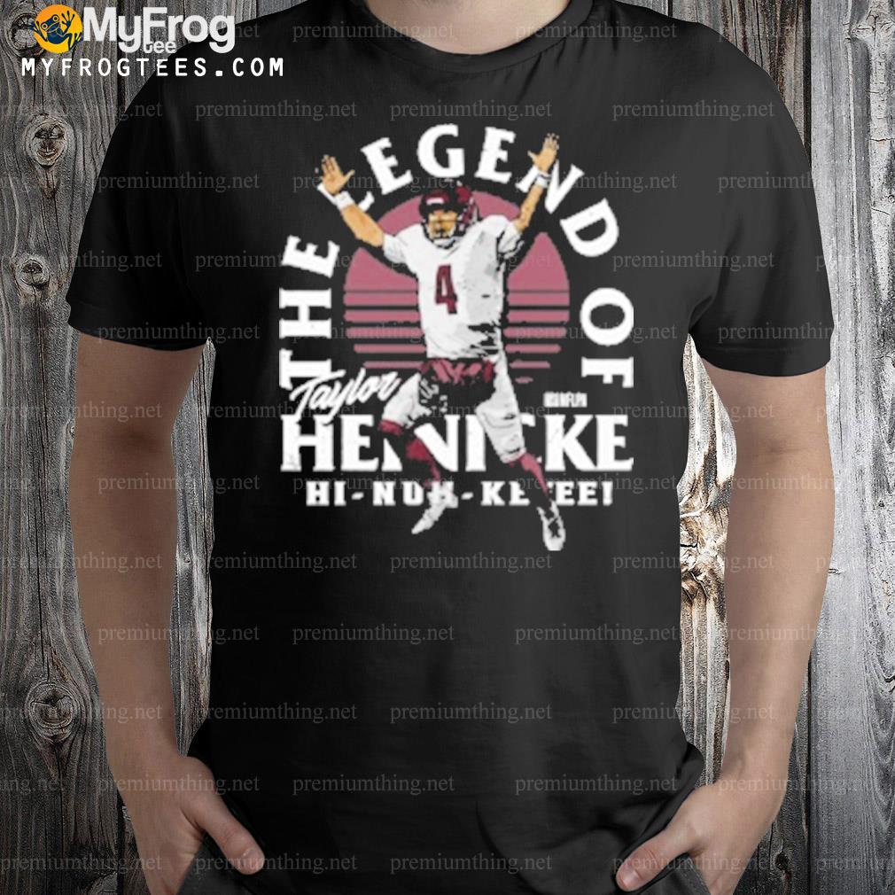 Taylor Heinicke Washington the legend 2022 shirt