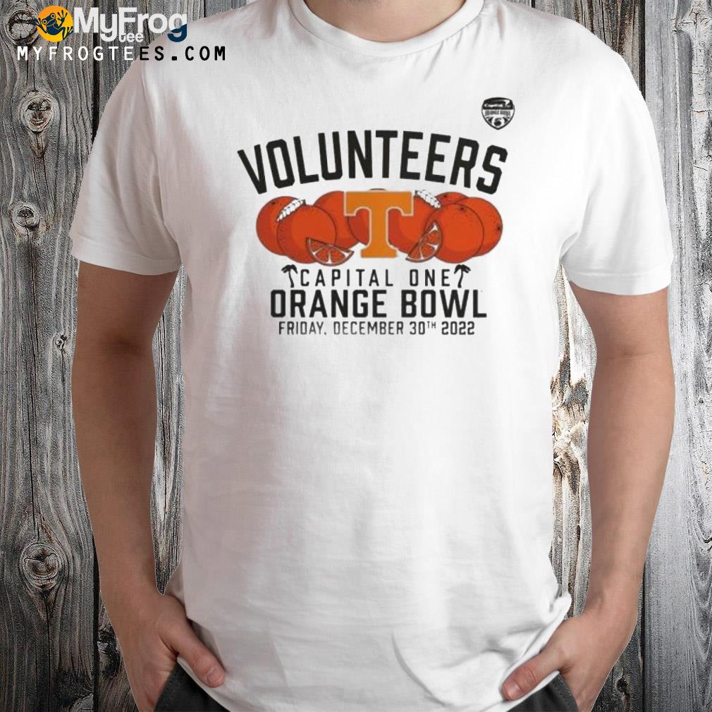 Tennessee volunteers capital one orange bowl 2022 shirt
