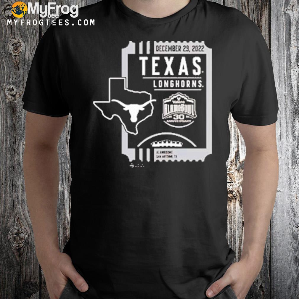 Texas Longhorns December 29 2022 Valero Alamo Bowl T-shirt