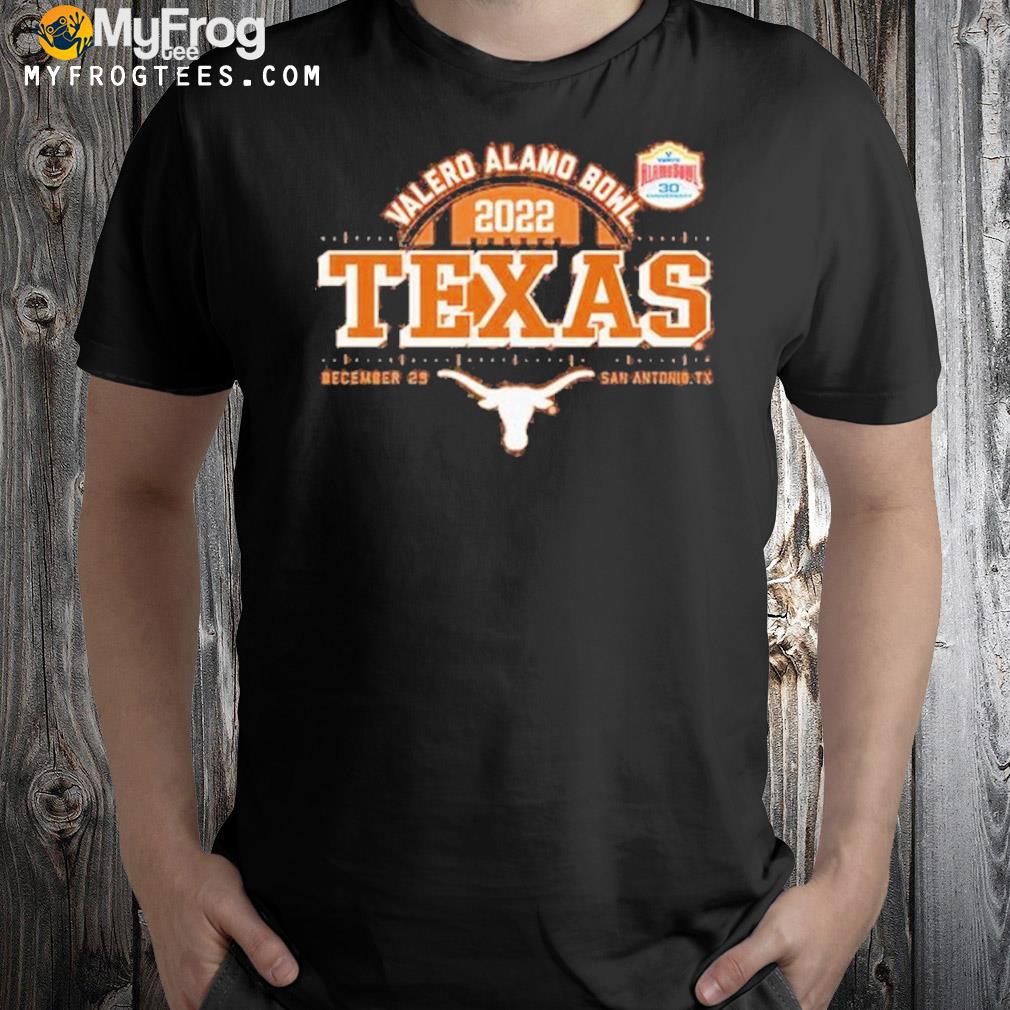 Texas Longhorns Football 2022 Valero Alamo Bowl Shirt