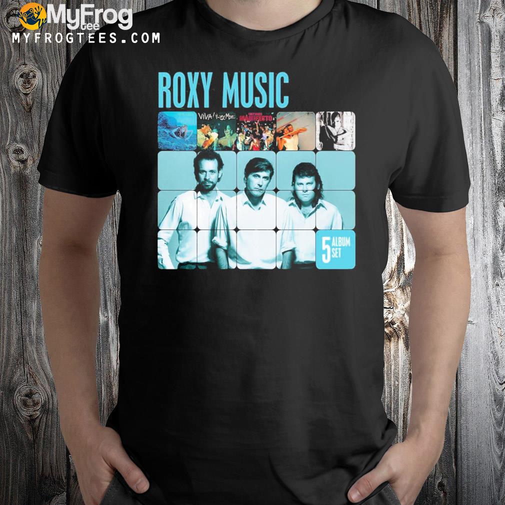 The atlantic years roxy music t-shirt