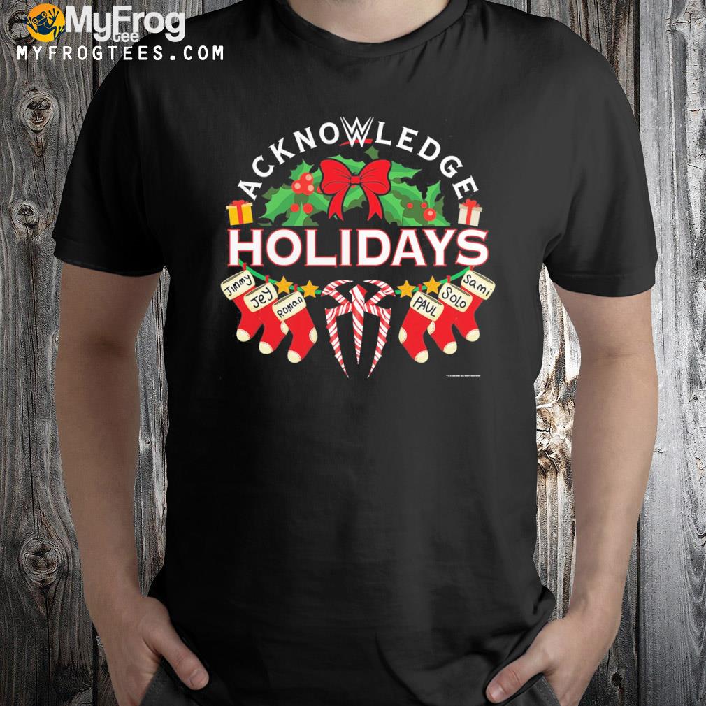 The Bloodline Acknowledge The Holidays Stockings T-Shirt
