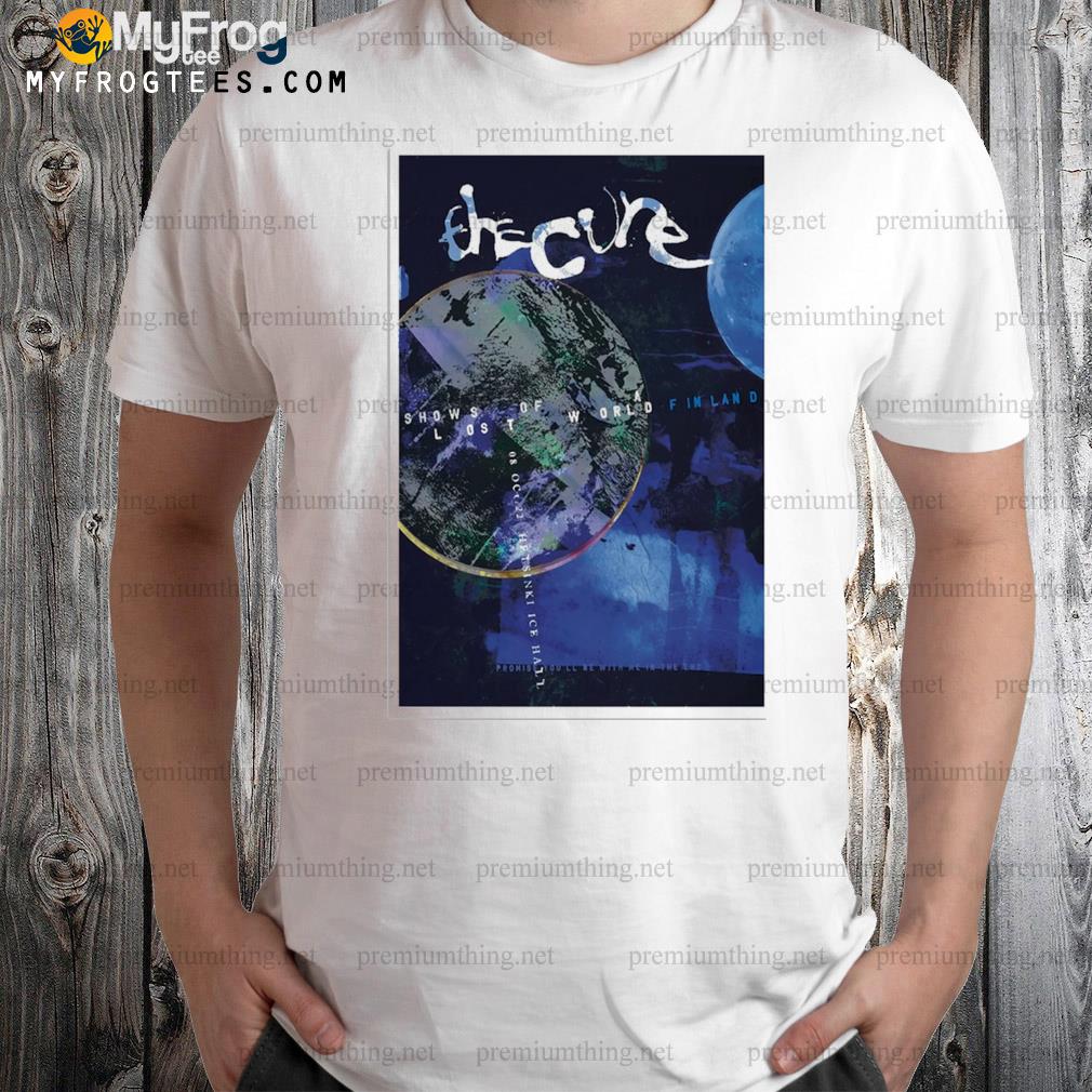 The cure 2022 helsinki event poster shirt