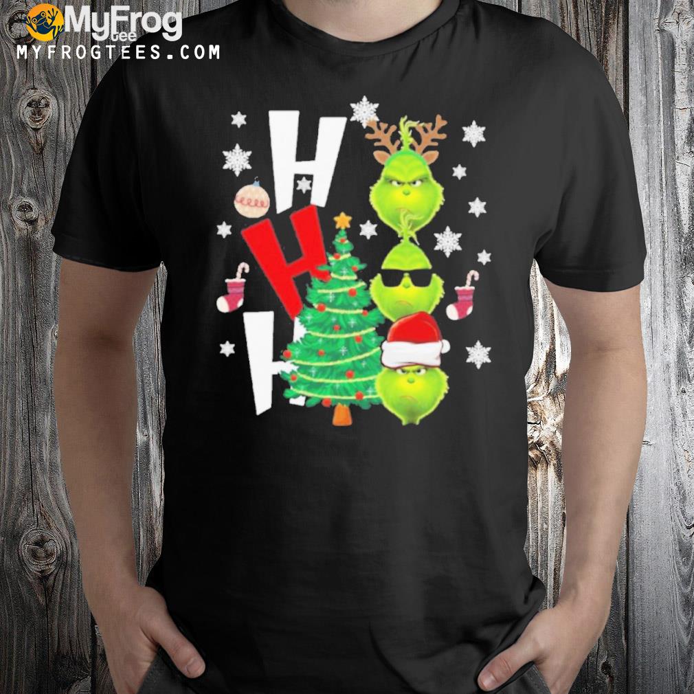 The Grinch Ho Ho Ho Christmas Sweater Shirt