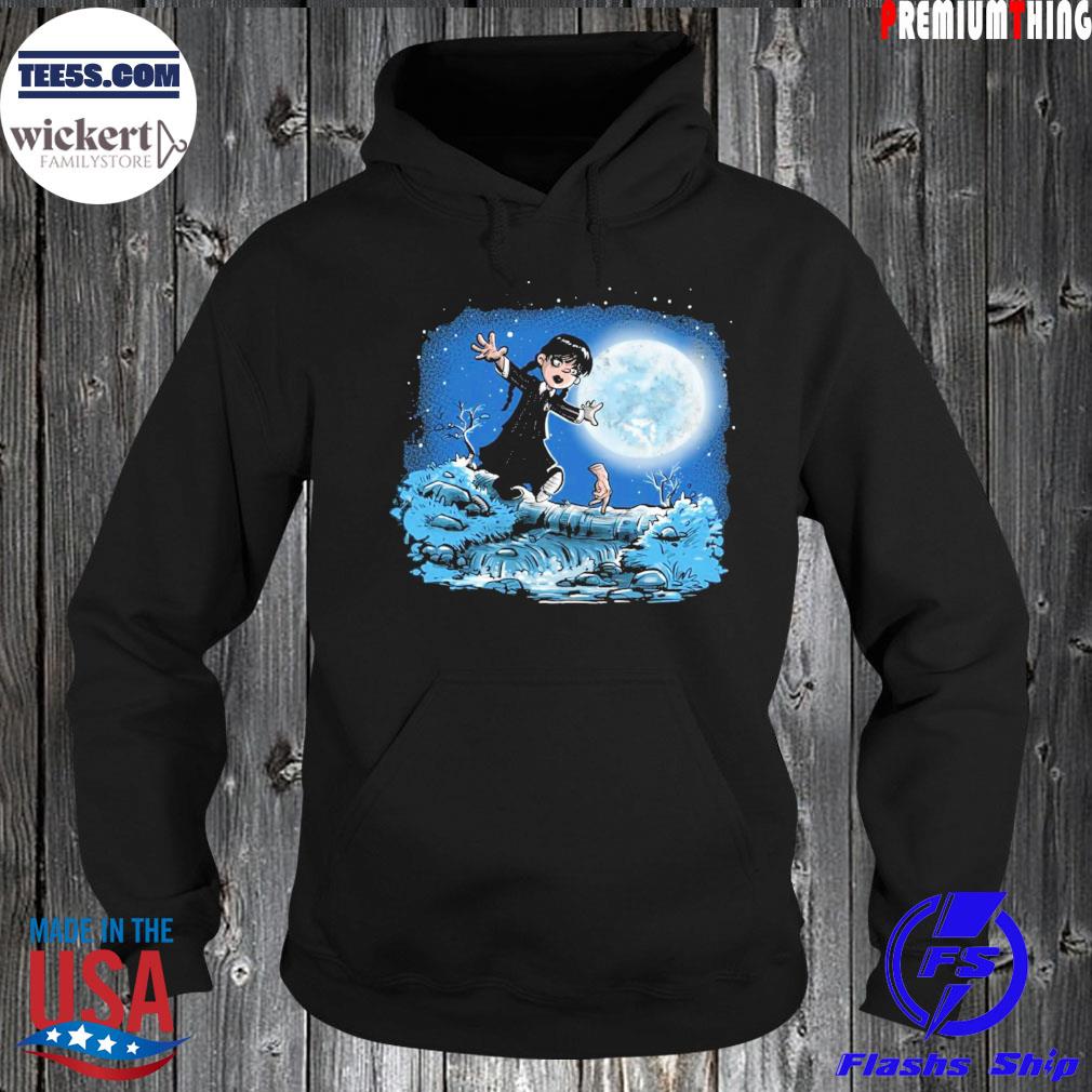 Thing and Wednesday Wednesday Addams t-s Hoodie