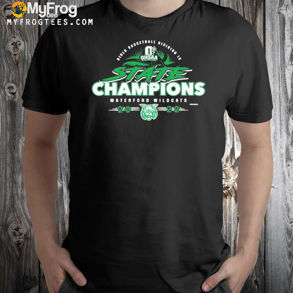 Waterford Wildcats 2022 Ohsaa Girls Basketball Division Iv State Champions shirt