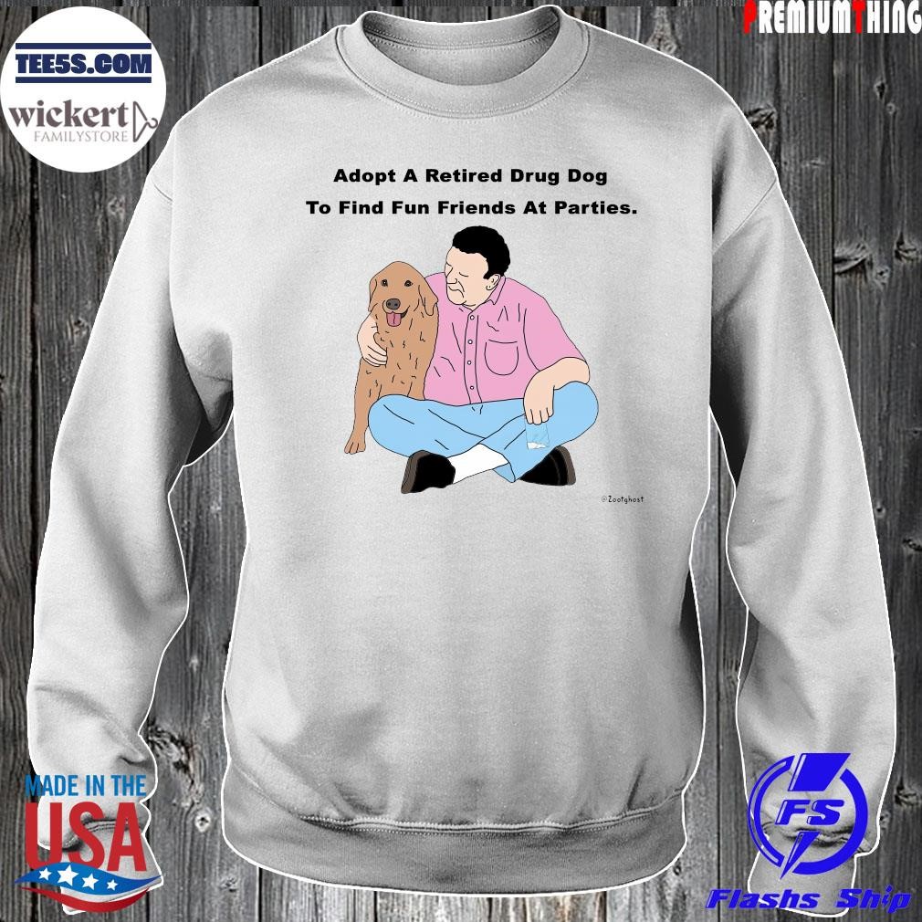 2023 Bring cocaine to the airport so you can pet the dogs shirt Sweater.jpg