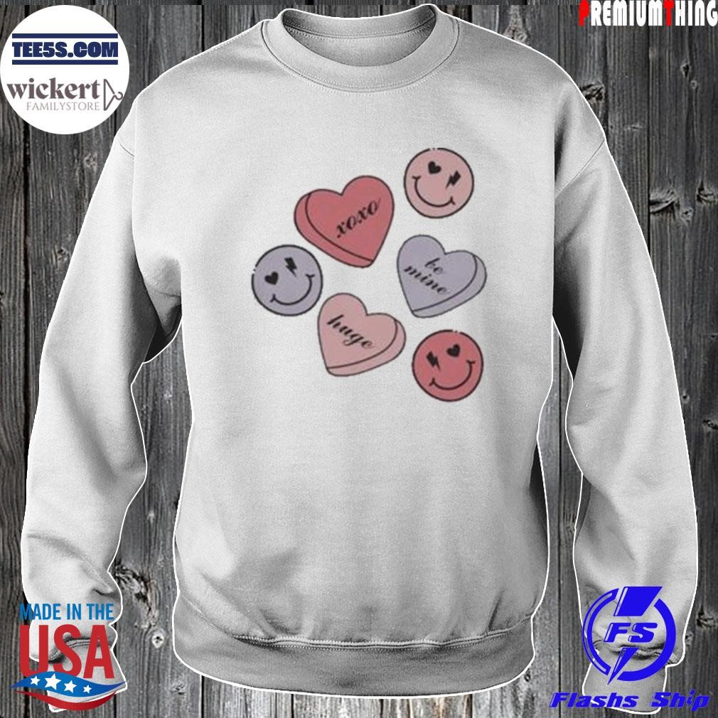 Valentines smiley face xoxo be mine huge shirt Sweater.jpg