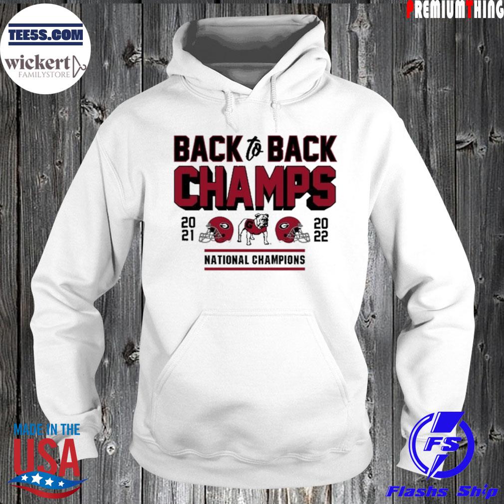 Georgia College Football Playoff Back-To-Back National Championship s Hoodie