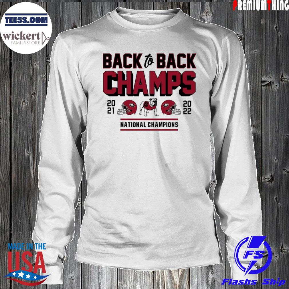 Georgia College Football Playoff Back-To-Back National Championship s LongSleeve