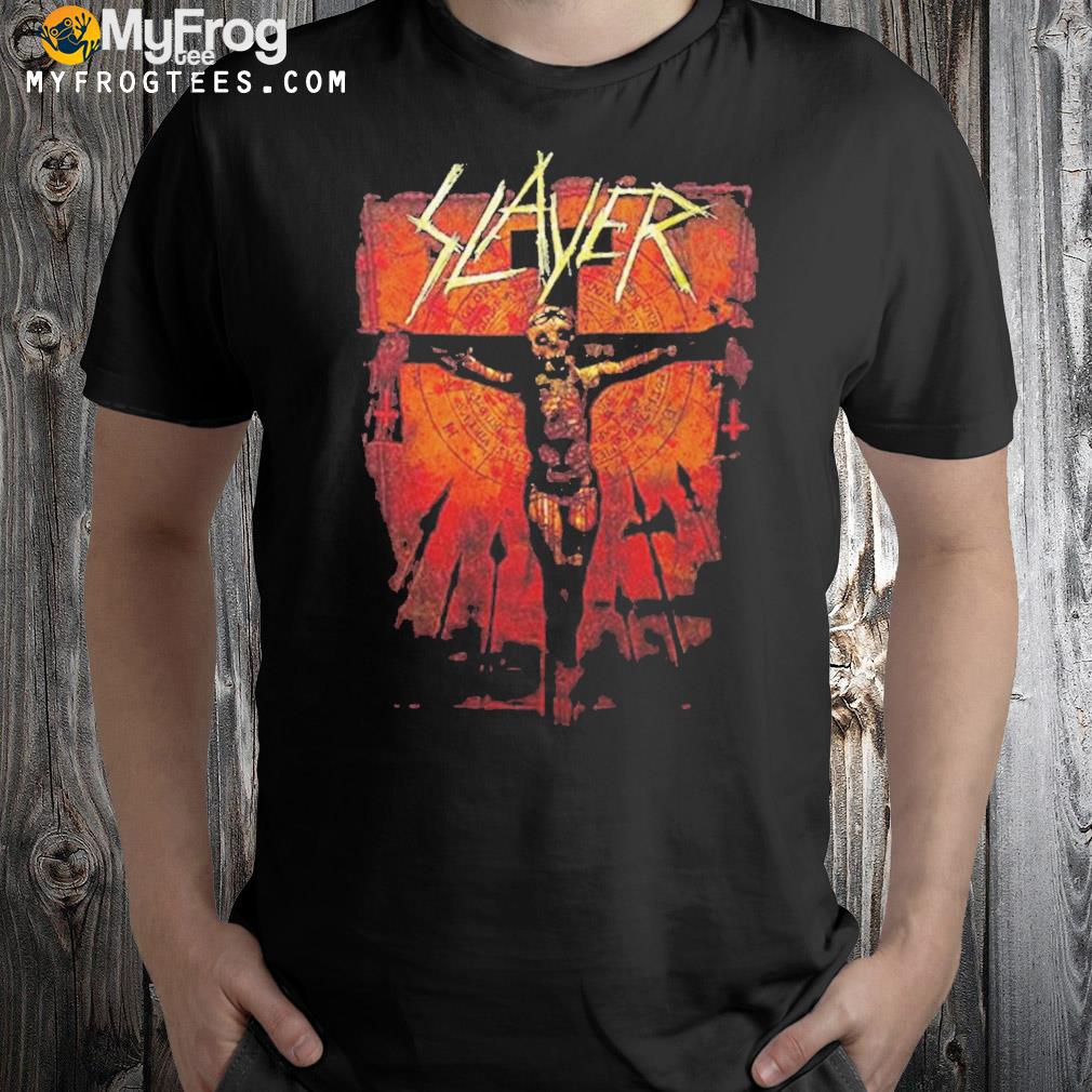 Slayer Crucified 2012 World Tour T-shirt