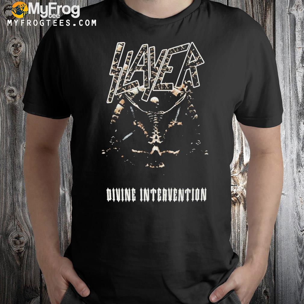 Slayer Divine Intervention Tour T-shirt