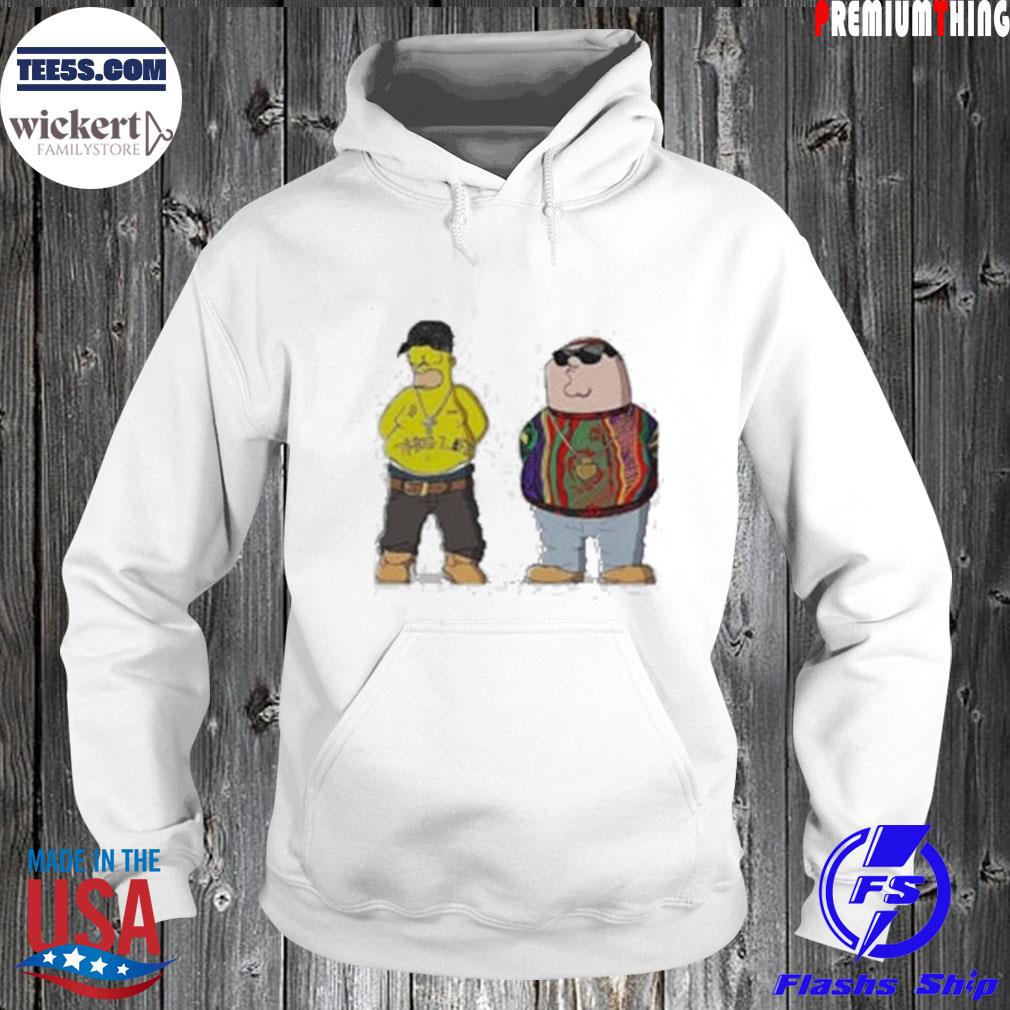 Tupac simpson and peter dad real hip s Hoodie