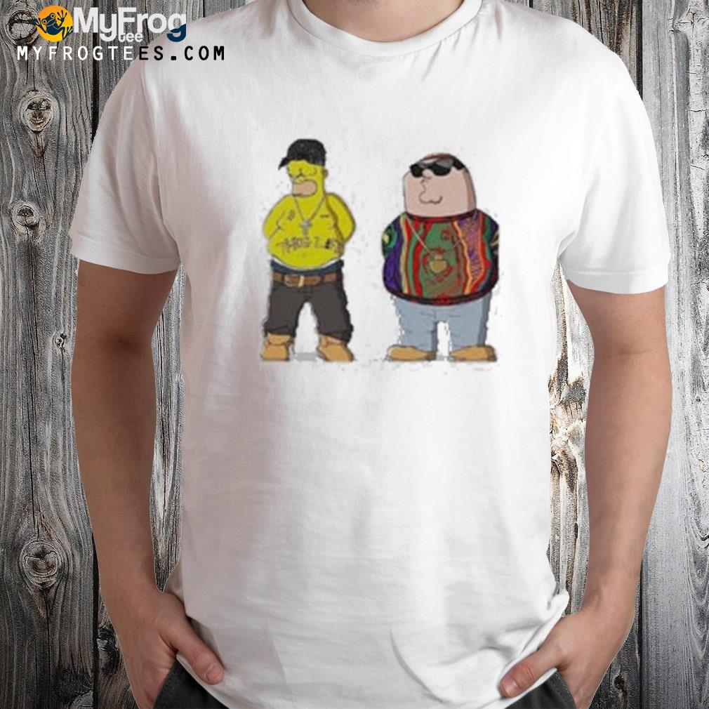 Tupac simpson and peter dad real hip shirt