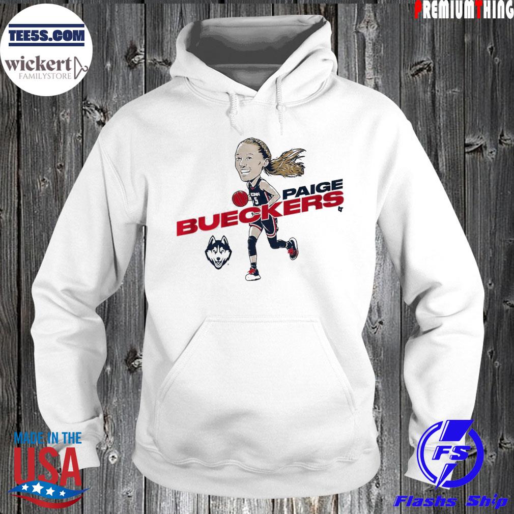 Uconn basketball paige bueckers caricature s Hoodie