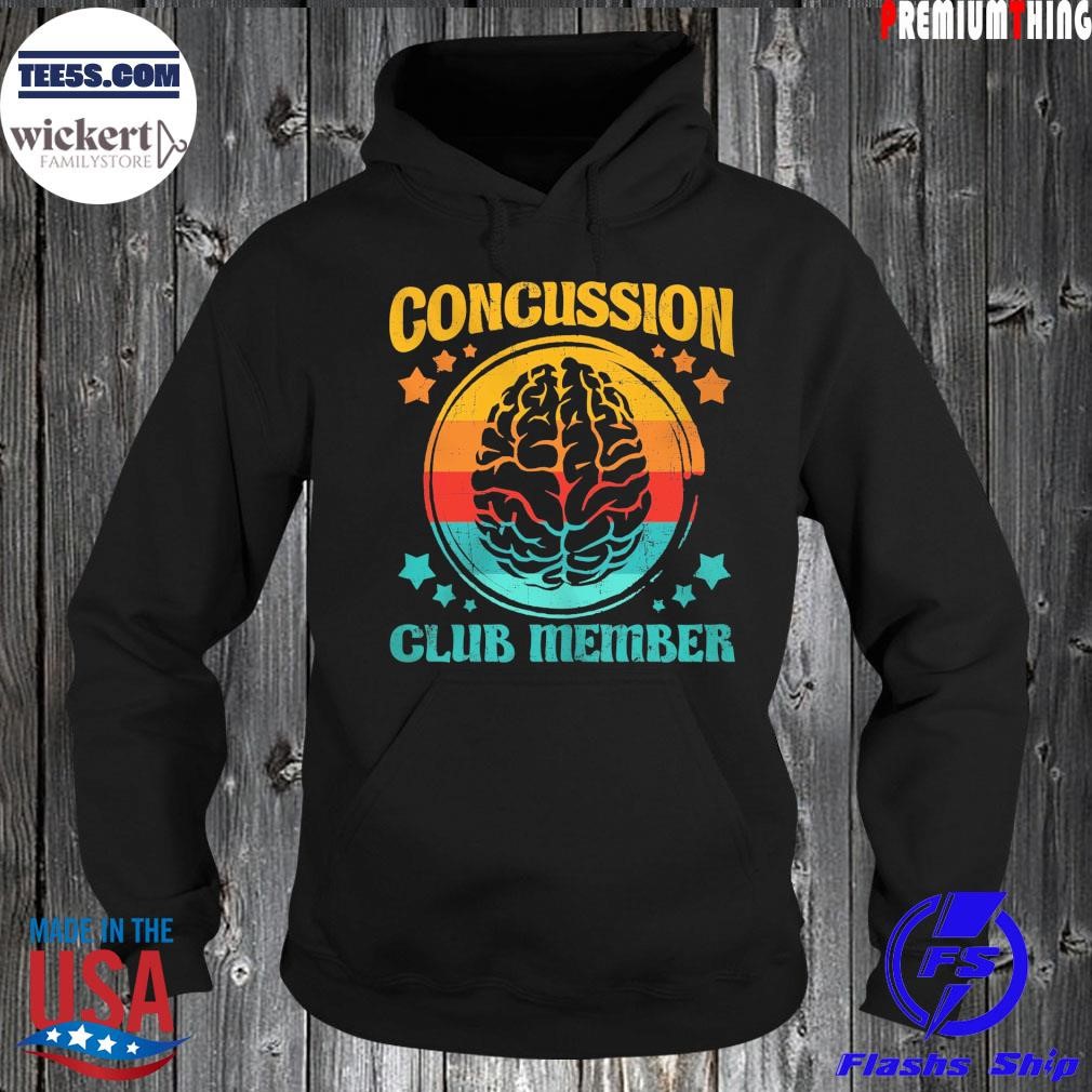 Concussion club member vintage shirt Hoodie.jpg
