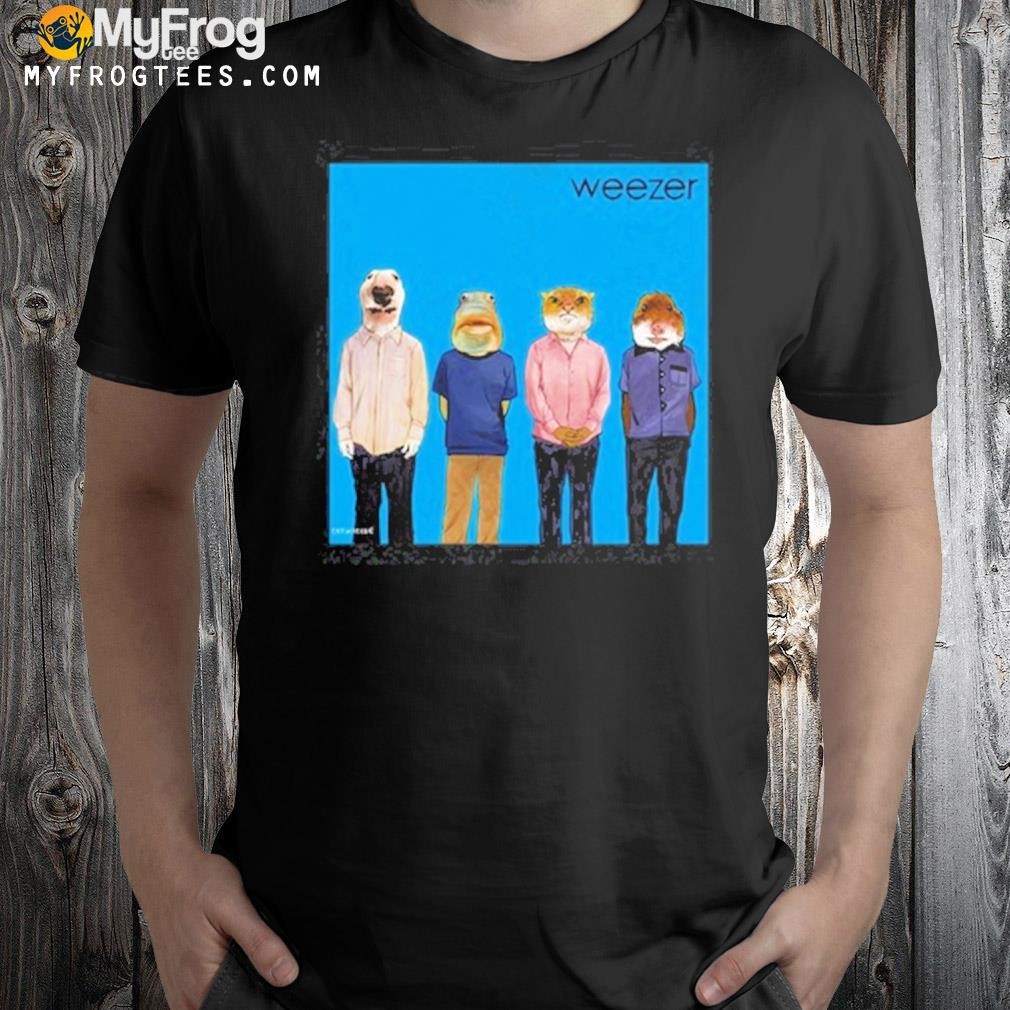 Catwheezie Weezer Fanart Shirt