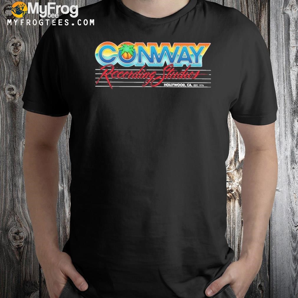 Conway recording studios hollywood shirt