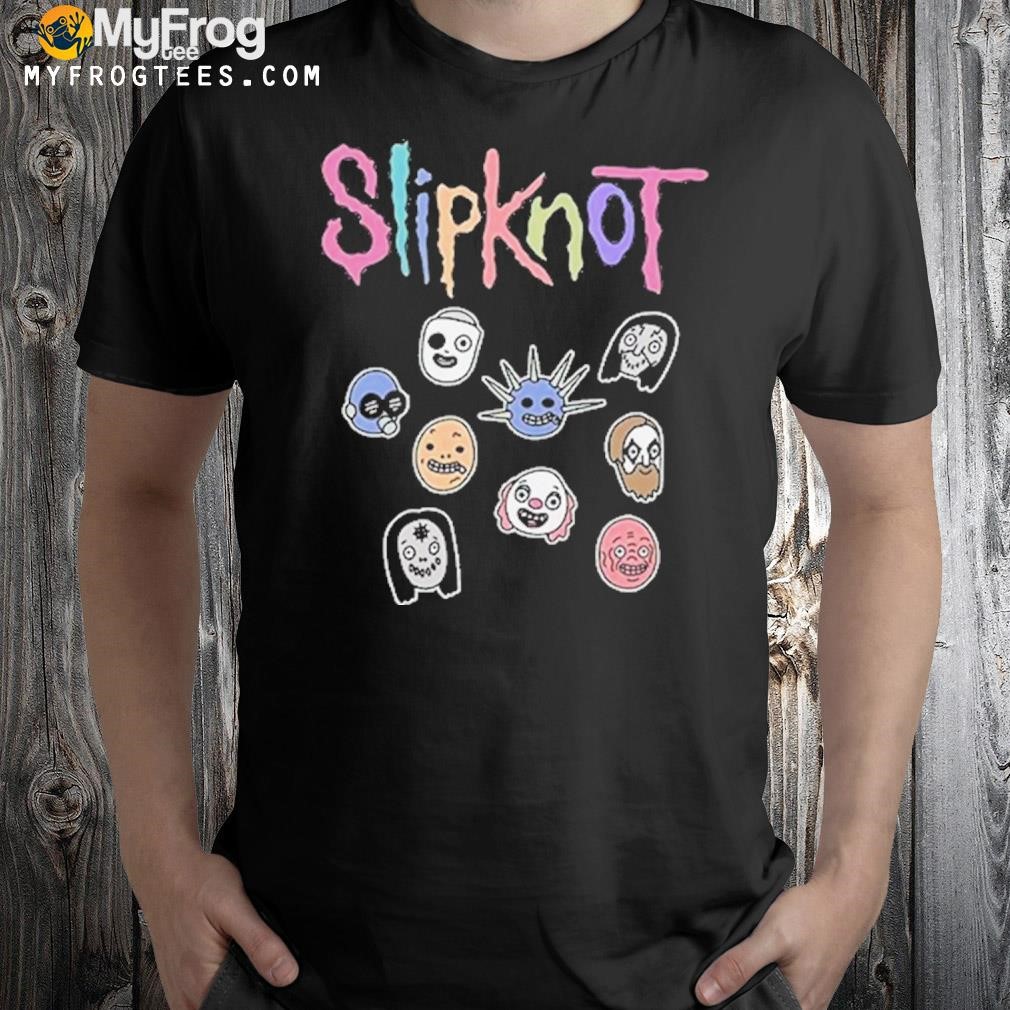 Cute Slipknot Character Cartoon T-Shirt