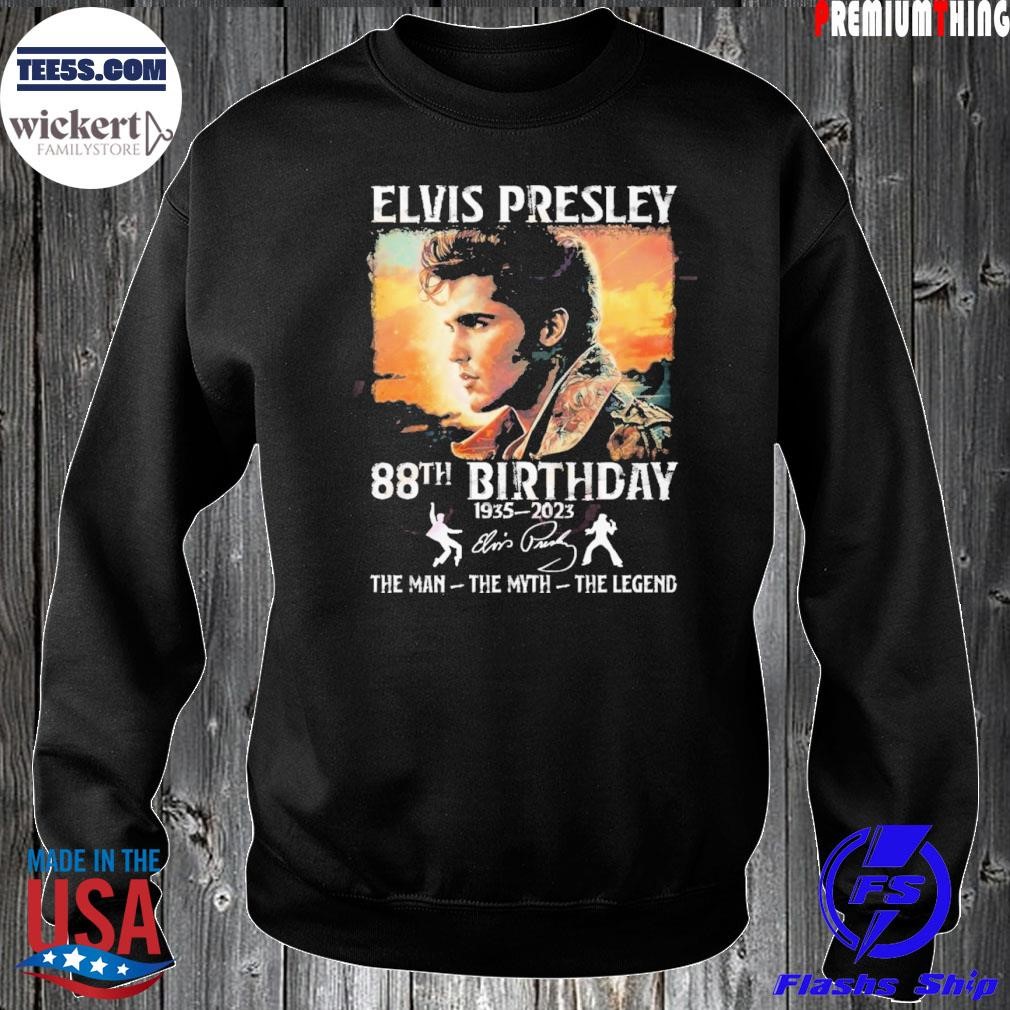 Elvis Presley 88th Birthday 1935 – 2023 The Man The Myth The Legend Sweater.jpg