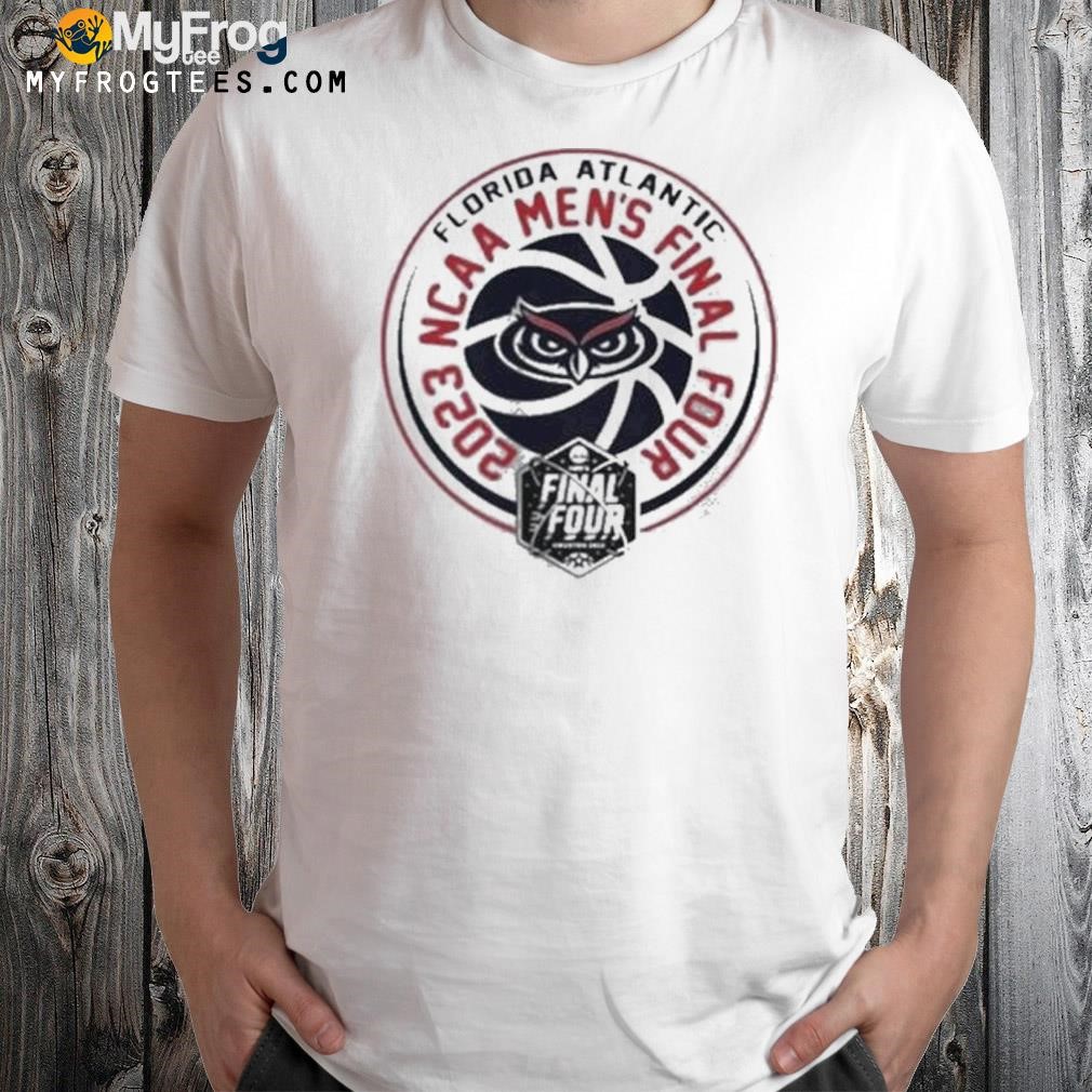 Florida Atlantic Owls 2023 Ncaa Men’S Basketball Final Four Logo t-Shirt