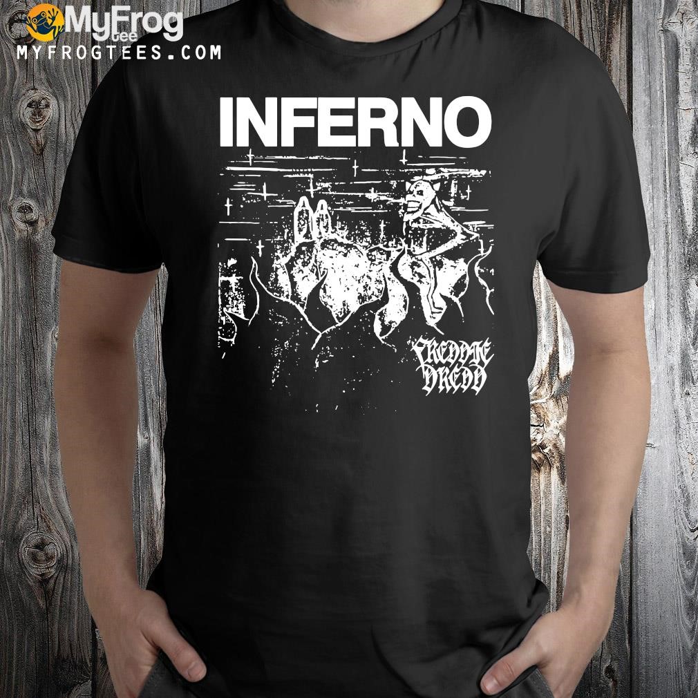 Freddie Dredd merch inferno white 2023 t-shirt
