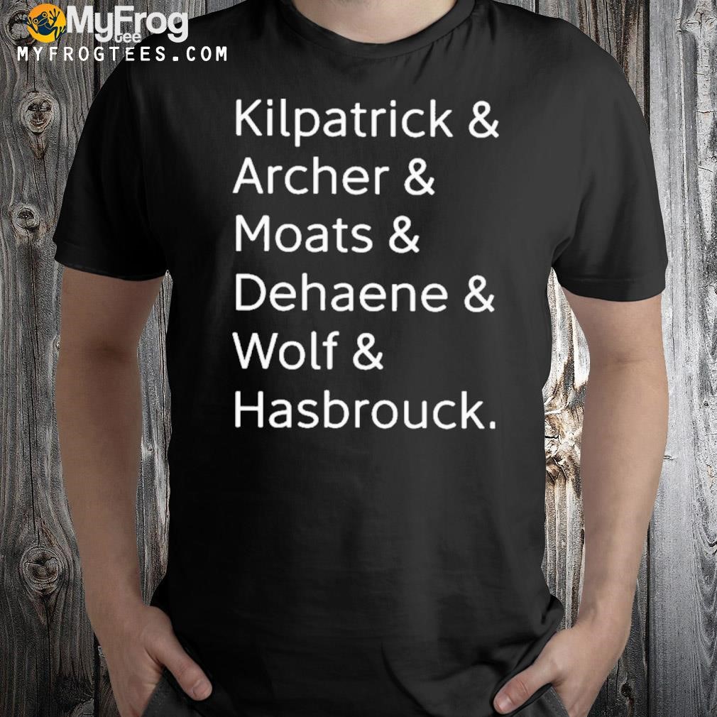 Kilpatrick Archer Moats Dehaene Wolf Hasbrouck Shirt