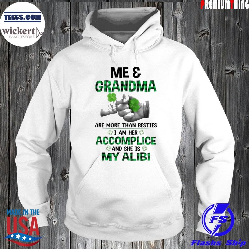 Me and grandma are more than besties best gift for grandchild youth shirt Hoodie.jpg