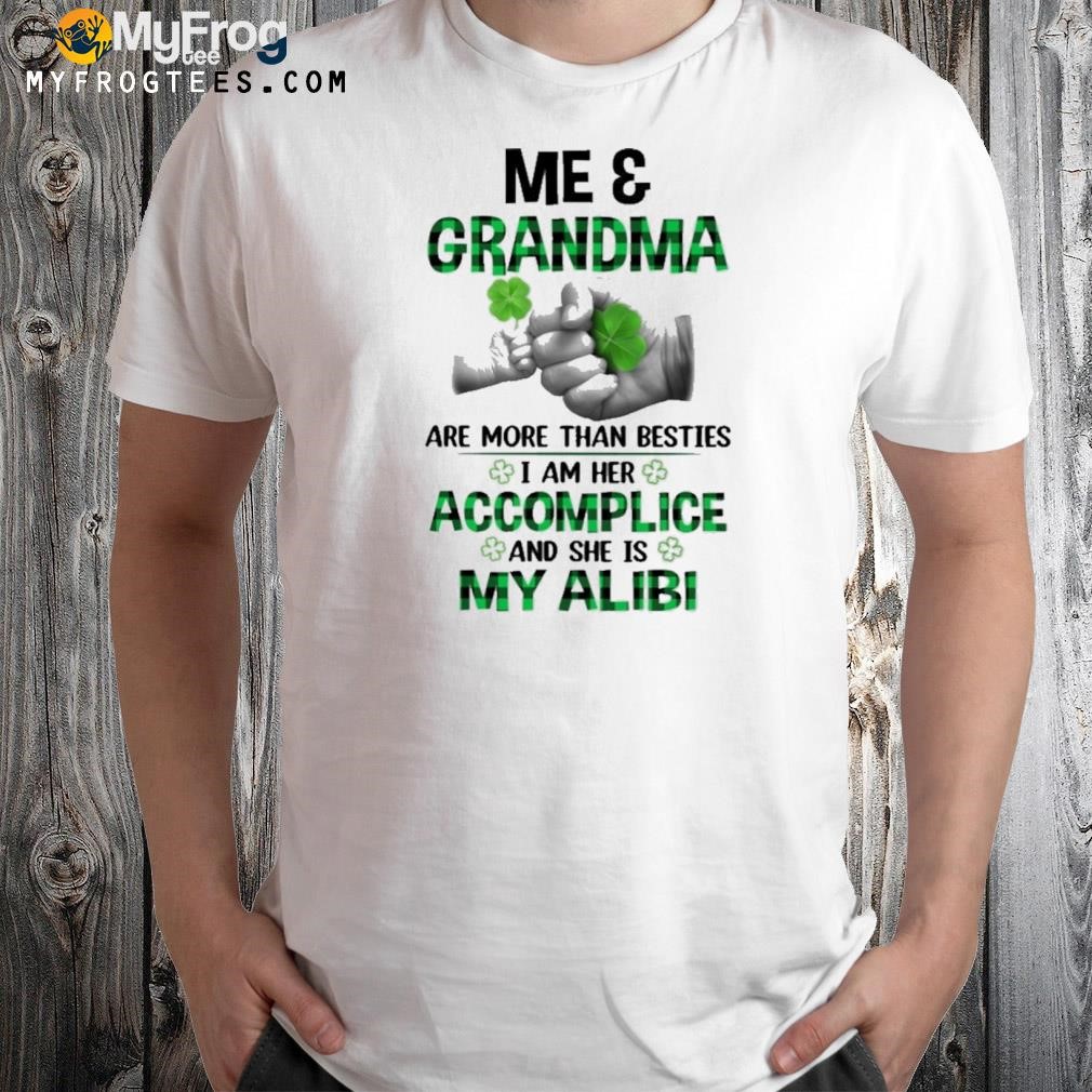 Me and grandma are more than besties best gift for grandchild youth shirt