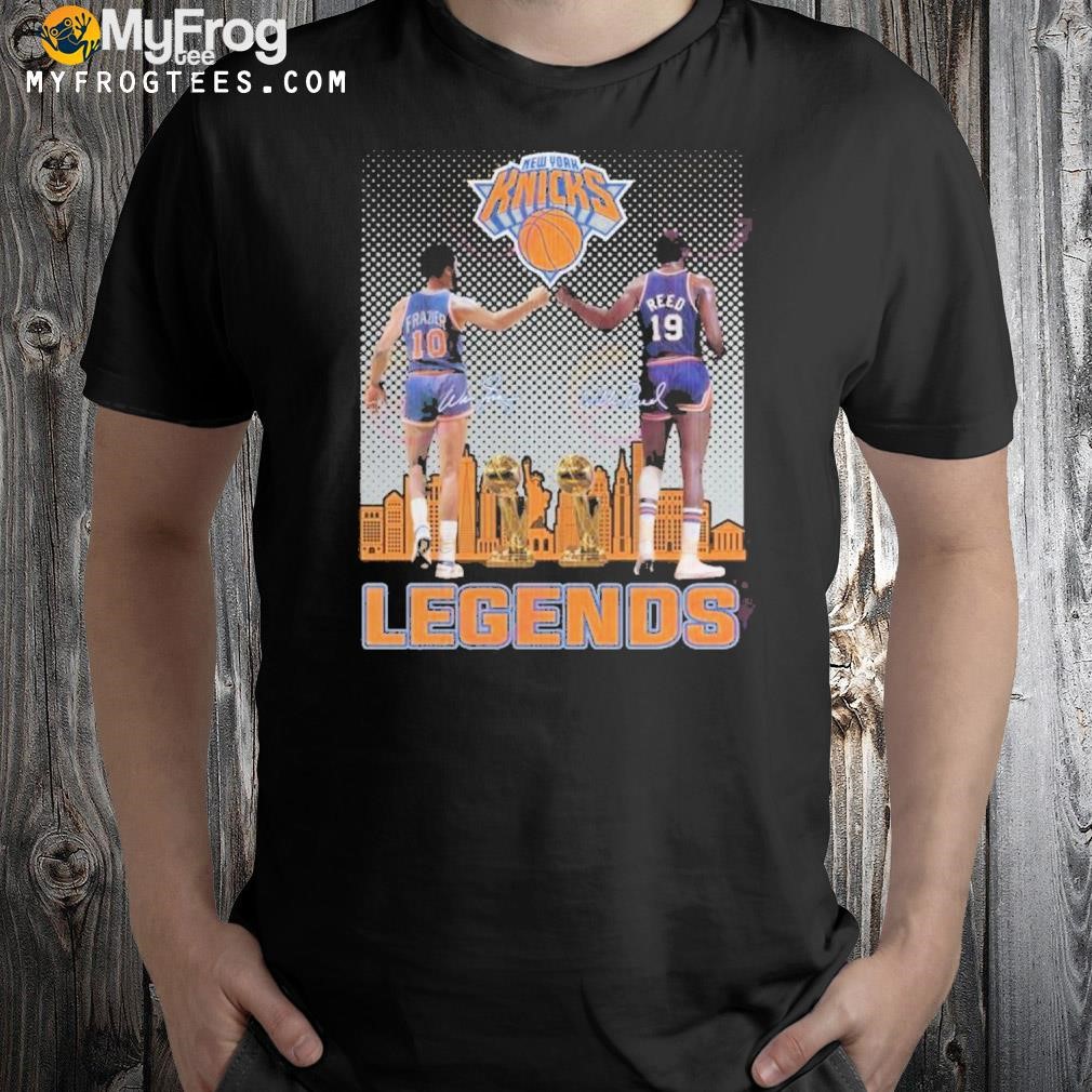 New York Knicks Frazier And Reed Legends T-Shirt