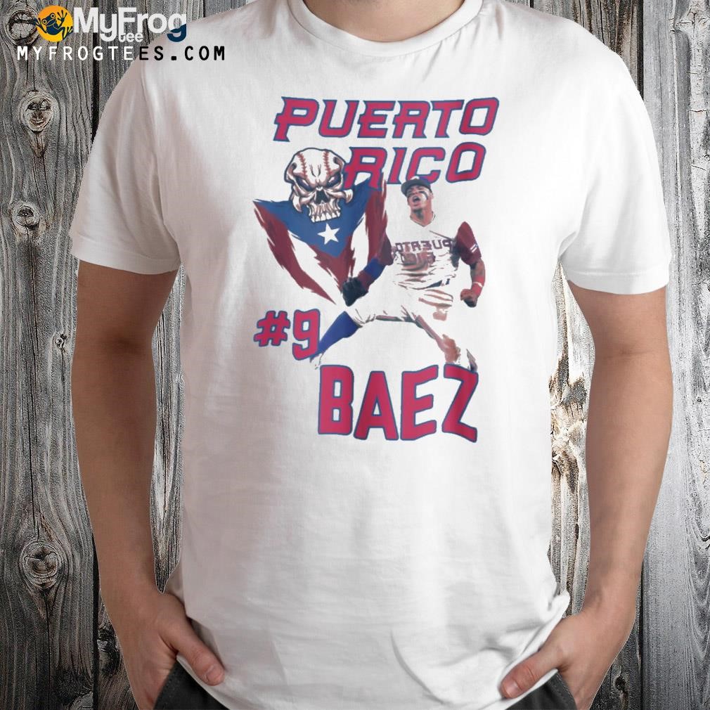 Puerto Rico world baseball classic Javier Baez pr shirt