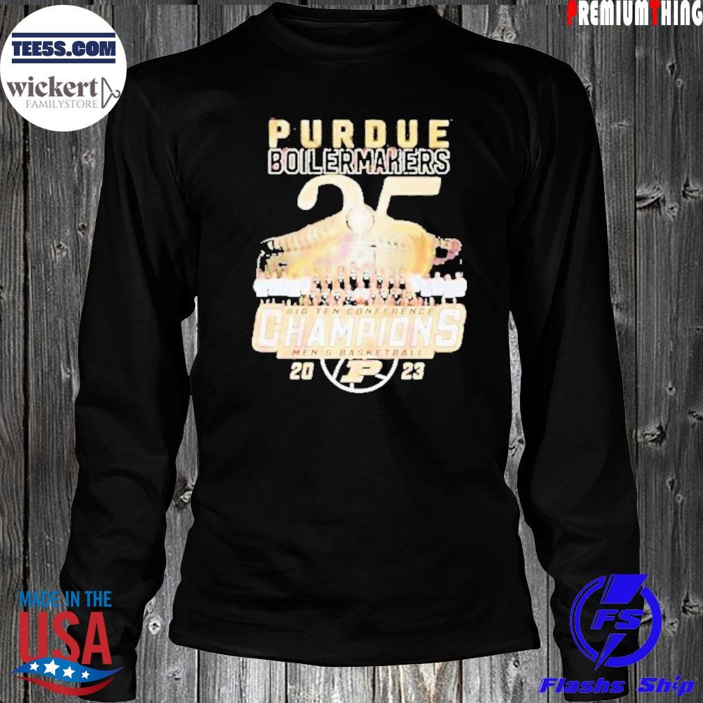 Purdue Boilermakers Big Ten Conference Champions Men’s Basketball 2023 Shirt LongSleeve.jpg