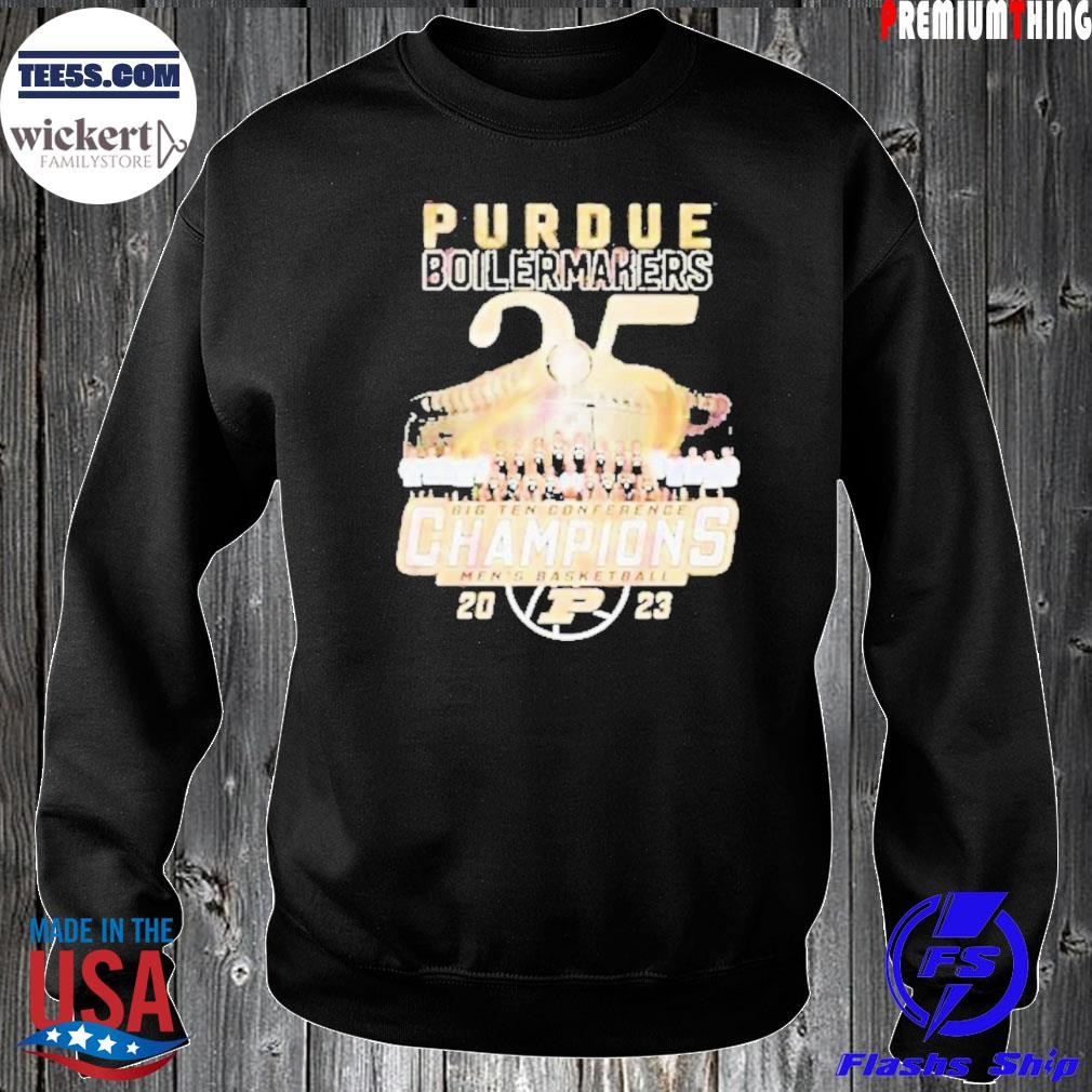 Purdue Boilermakers Big Ten Conference Champions Men’s Basketball 2023 Shirt Sweater.jpg