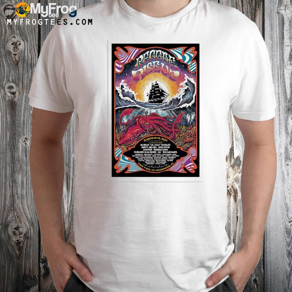 Reggae rise up Florida mar 1619 2023 vinoy park St Petersburg fl poster shirt