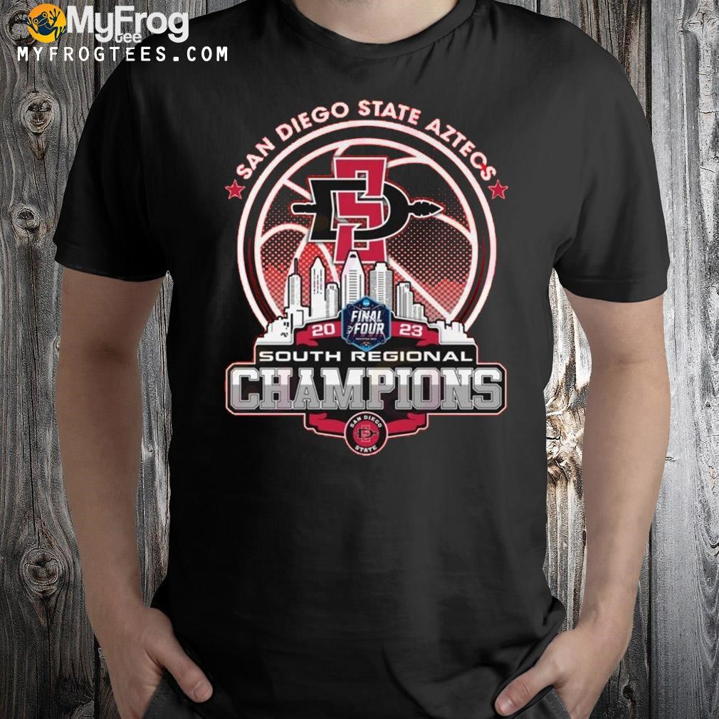 San Diego State Aztecs Final Tour 2023 South Regional Champions T-Shirt